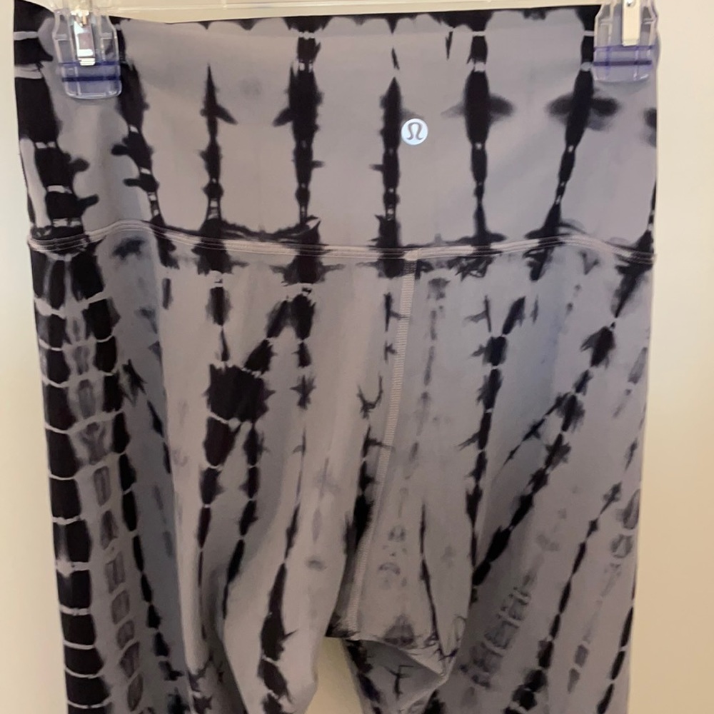 Size 12 Lululemon leggings. Tie dye